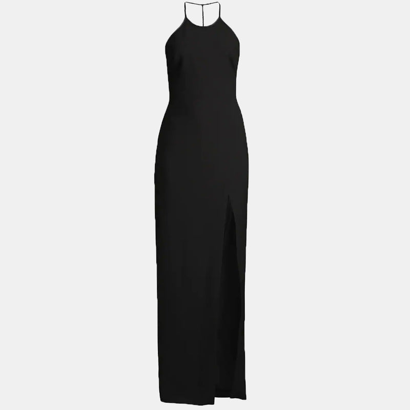 Likely Richie Braided Back Gown in Black