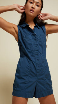 Nation LTD Bixby Romper in Navy