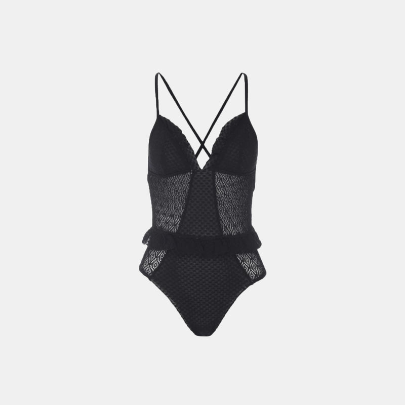 Nightcap Clothing Havana One Piece Bathing Suit/Bodysuit in Black