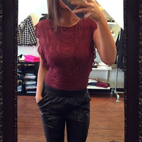 Nightcap Clothing Caletto Lace Top