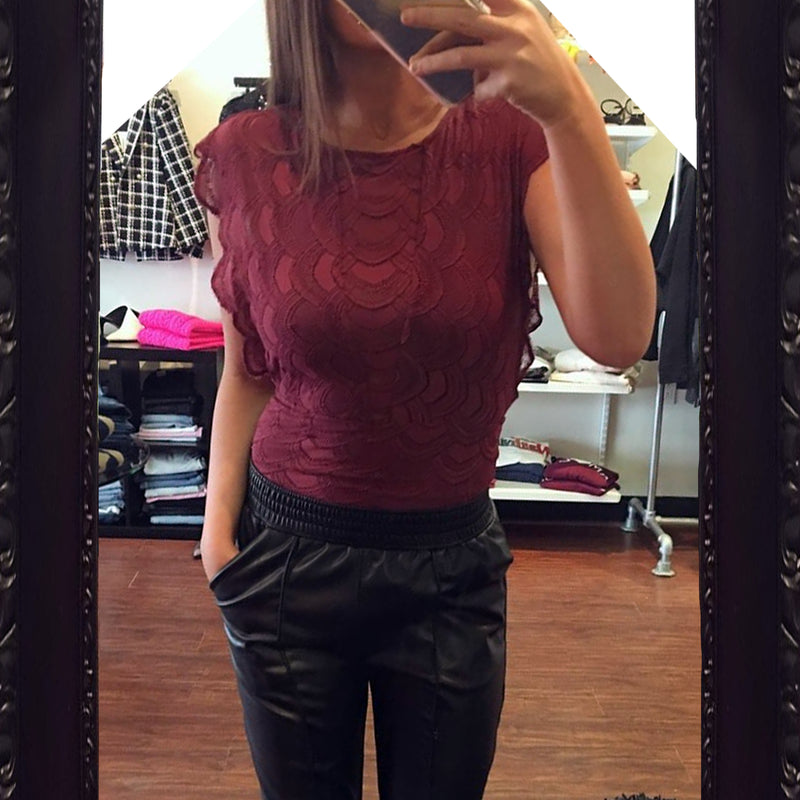 Nightcap Clothing Caletto Lace Top