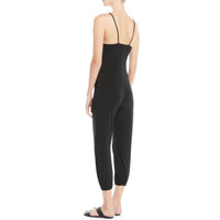 Norma Kamali Slip Jog Jumpsuit in Black