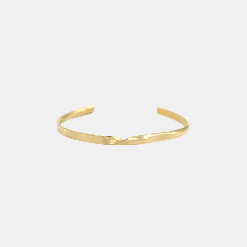 Paradigm Design Reverse Cuff Bracelet in Gold