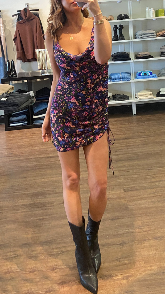 Rays For Days Elena Mini Dress in Floral