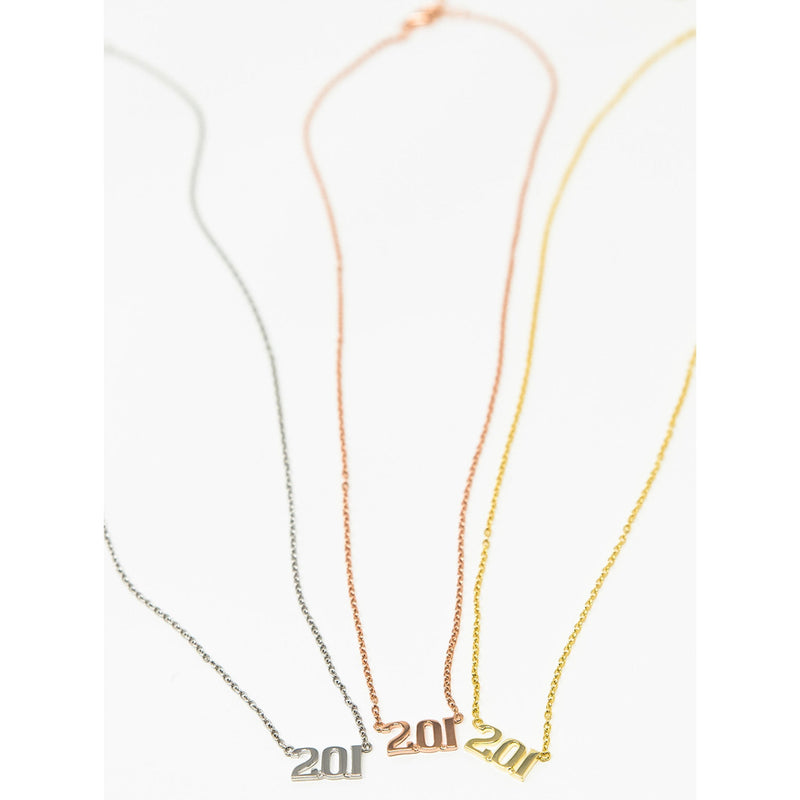 Samfa Style 201 Necklace in Rose Gold