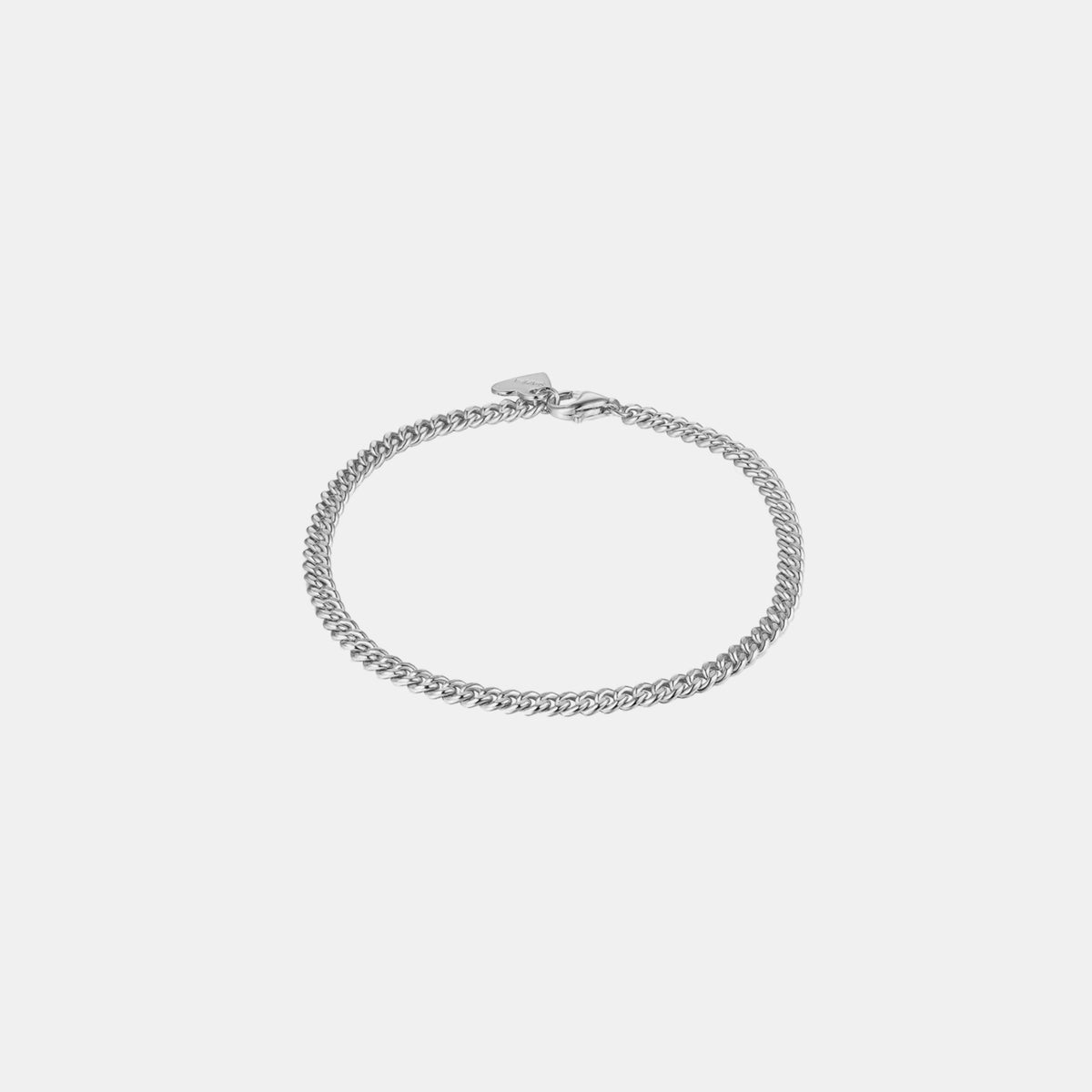 Samfa Style 3MM Cuban Link Bracelet in Silver