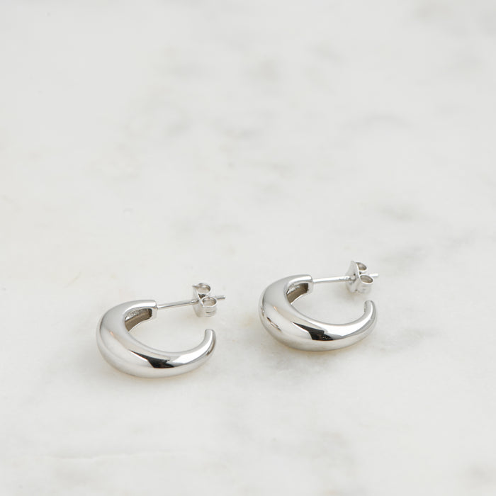 Samfa Style Alina Mini Hoops in Silver