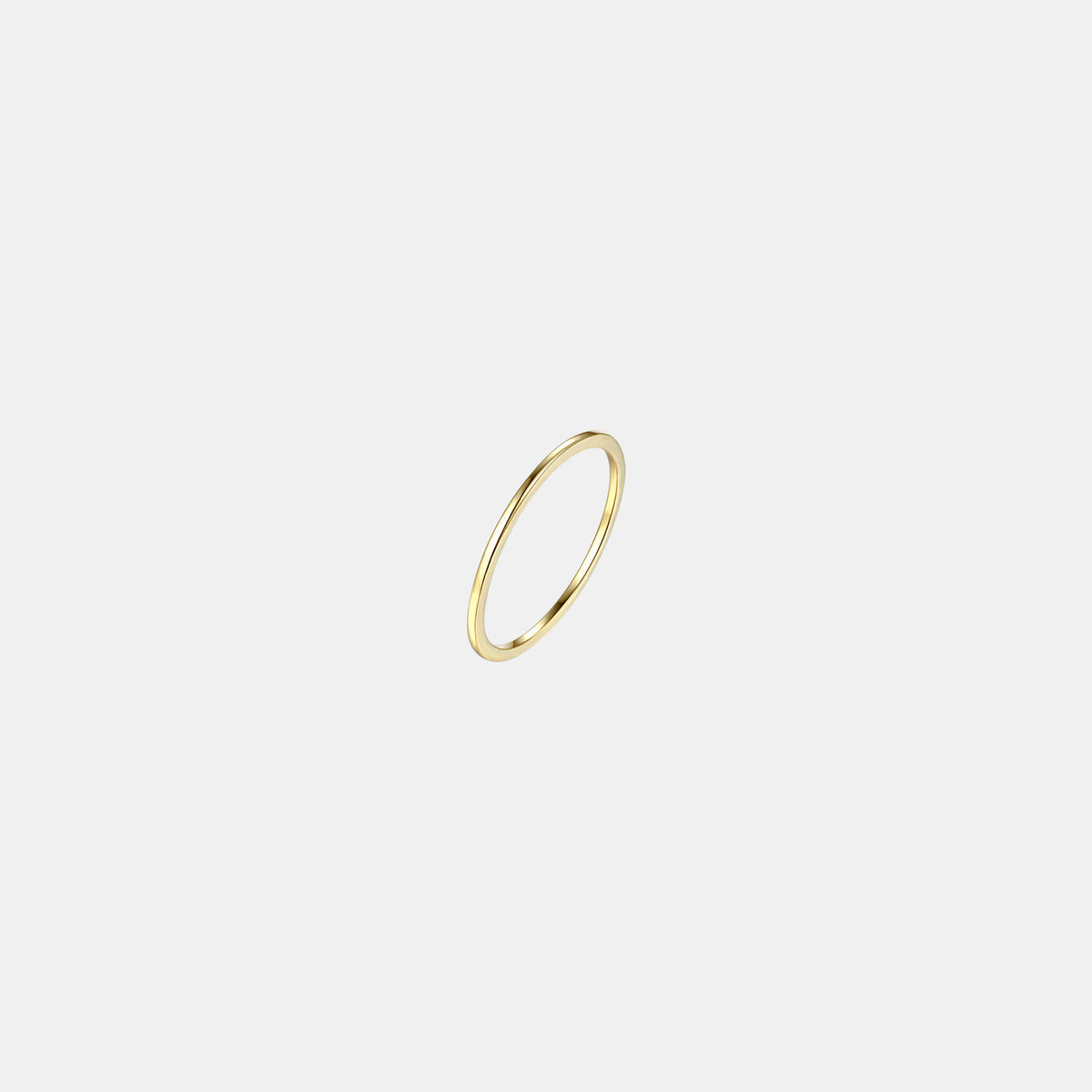Samfa Style Aria Simple Band Ring in Gold