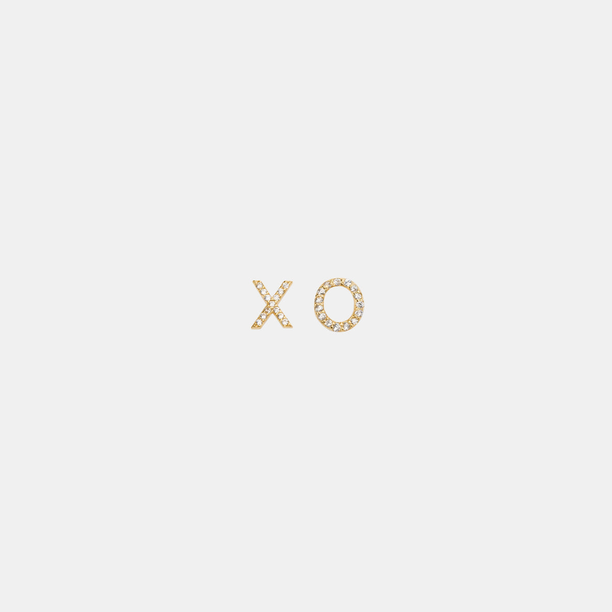 Shashi Jewelry XO Studs in Gold