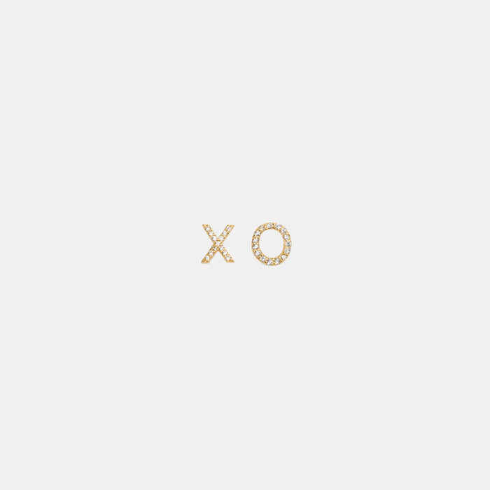 Shashi Jewelry XO Studs in Gold