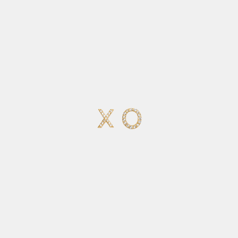 Shashi Jewelry XO Studs in Gold
