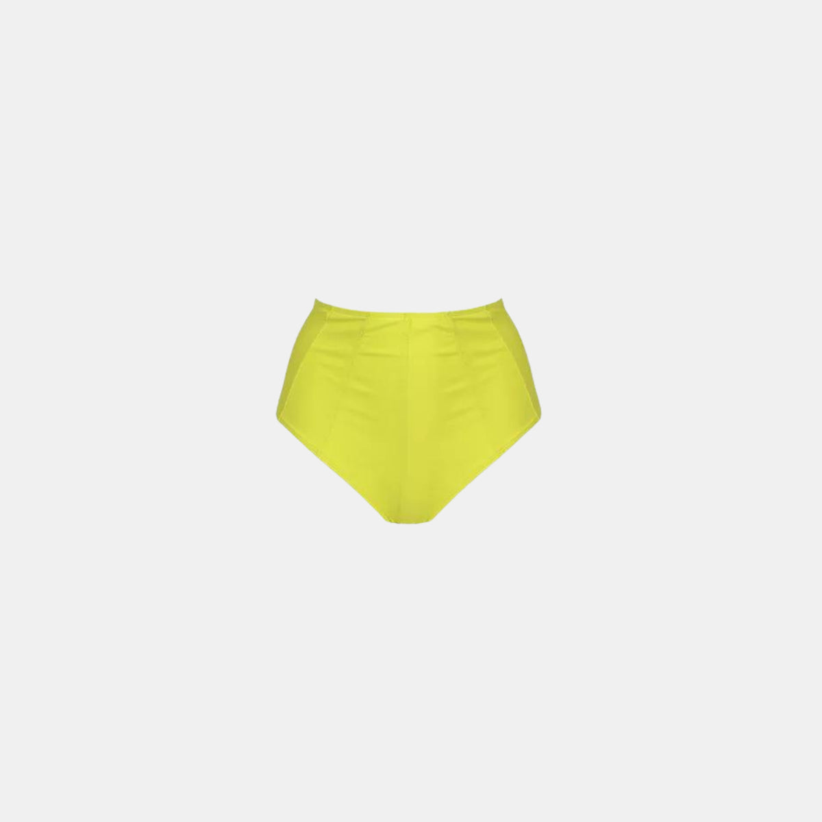 Shani Shemer Taylor High Waisted Bikini Bottom in Yellow