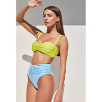 Shani Shemer Mia Bikini Top in Yellow