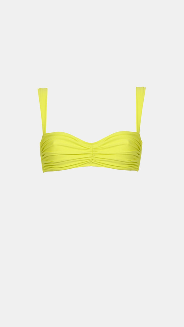 Shani Shemer Mia Bikini Top in Yellow