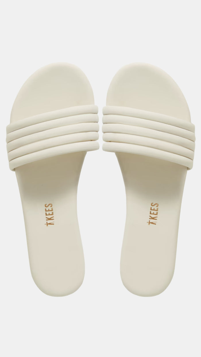 TKEES Serena Slide in Cream